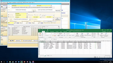 Office 2016 - Anwaltssoftware LawFirm: selbst frei definierte Auswertung in Excel 2016 ausgeben (Beispiel Excel 2016-Auswertung "Unfallstatus" aus dem LawFirm Testsystem)